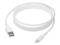 dbramante1928 re-charge - Lightning-kabel - USB hane till Lightning hane - 2 m - vit CB10ALWH7155