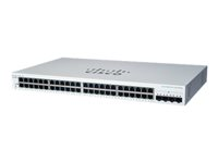 Cisco Business 220 Series CBS220-48T-4X - Switch - smart - 48 x 10/100/1000 + 4 x 10 Gigabit SFP+ (upplänk) - rackmonterbar - återanvänd CBS220-48T-4XEU-RF