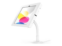 Compulocks Apex - Monteringssats (hölje, flexible arm mount) - för surfplatta - låsbar - metallram - vit - för Apple 10.9-inch iPad (10:e generation); iPad (A16) 159W209APXW