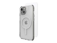 ZAGG Luxe Snap - Skyddsfodral baksidesskydd för mobiltelefon - MagSafe-kompatibilitet - klar - för Apple iPhone 15 100511869