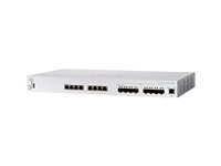 Cisco Business 350 Series CBS350-16XTS - Switch - L3 - Administrerad - 8 x 10GBase-T + 8 x 10 Gigabit SFP+ - rackmonterbar - återanvänd - för P/N: CON-SNT-CBS356SK, SP-SNC-CBS356SK CBS350-16XTS-UK-RF