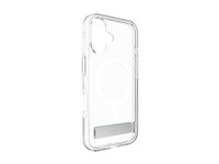 Zagg Crystal Palace Snap - Baksidesskydd för mobiltelefon - med stativ - MagSafe-kompatibilitet - klar - för Apple iPhone 16 702315046