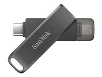 SanDisk iXpand Luxe - USB flash-enhet - 128 GB - USB-C / Lightning SDIX70N-128G-GN6NE