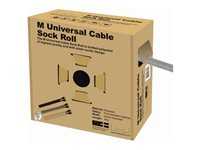 Multibrackets M Universal Cable Sock Roll 40 mm x 50 m - Kabelorganiserare - silver 7350022732476