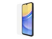 Belkin ScreenForce - Skärmskydd för mobiltelefon - 2.5D - glas - transparent - för Samsung Galaxy A15 OVB041ZZ