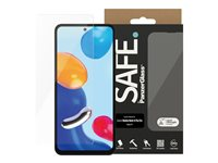 SAFE. by PanzerGlass - Skärmskydd för mobiltelefon - kant till kant - glas - ramfärg svart - för Xiaomi Redmi Note 11, Note 11S SAFE95118