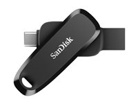 SanDisk Phone - USB flash-enhet - 128 GB - USB 3.2 Gen 1 / USB-C - svart SDDDC6-128G-G46