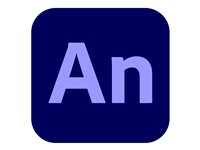 Adobe Animate CC for Enterprise - Ny prenumeration - 1 användare - REG - Value Incentive Plan - Nivå 3 (50-99) - Win, Mac - EU English 65276844BC03B12