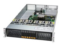 Supermicro Hyper SuperServer 212H-TN-01-G2 - kan monteras i rack Xeon 6761P 2.5 GHz - 1 TB - SSD 2 x 3.8 TB SYS-212H-TN-01-G2
