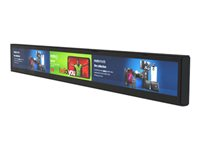 Instore Screen INSHELF - 24" Diagonal klass platt LCD-skärm - digital skyltning 1920 X 165 - svart 4ZF0W90165