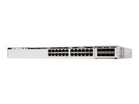 Cisco C9350-24U - Switch - L3 - Administrerad - 24 x 10/100/1000 (UPOE) - skrivbordsmodell, rackmonterbar - UPOE (1440 W) C9350-24U