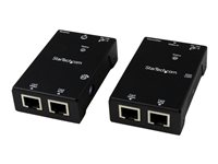 StarTech.com HDMI Over CAT5e / CAT6 Extender with Power Over Cable - 165 ft (50m) HDMI Video/Audio Over Dual Ethernet Cable Extender (ST121SHD50) - Förlängd räckvidd för audio/video - över CAT 5e/6 - upp till 50 m - för P/N: ST128HDMI2, SVA12M2NEUA, SVA12M5NA, VIDWALLMNT ST121SHD50