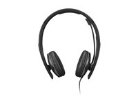Lenovo Gen 2 - Headset - på örat - kabelansluten - USB-C - svart - Zoomcertifierad 4XD1M39029