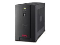 APC Back-UPS - UPS - AVR - AC 230 V - 700 Watt - 1400 VA - USB - utgångskontakter: 8 - svart BX1400UIR