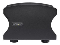 StarTech.com PC Wall Mount Bracket, For Desktop Computers Up To 40lb, Toolless Width Adjustment 1.9-7.8in (50-200mm), Heavy-Duty Steel, CPU Tower/Case Shelf/Holder, Includes Mounting Hardware and Spacers (2NS-CPU-WALL-MOUNT) - Monteringsfäste för dator till vägg/skärm (horisontell) - svart 2NS-CPU-WALL-MOUNT