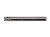 HPE SN6620C 32Gb 48/24 32Gb Short Wave SFP+ Fibre Channel v2 Switch - C-Series - switch - Administrerad - 24 x 32Gb Fibre Channel SFP+ - bakre till främre luftflödet - rackmonterbar - med 24x 32 Gbps SW SFP+ mottagare R0P13B