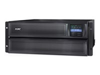 APC Smart-UPS X 2200 Rack/Tower LCD - UPS (rackmonterbar/extern) - AC 230 V - 1980 Watt - 2200 VA - RS-232, USB - utgångskontakter: 12 - 4U - svart - för P/N: AR4024SP, AR4024SPX429, AR4024SPX431, AR4024SPX432, NBWL0356A, SMX3000HVTUS SMX2200HV